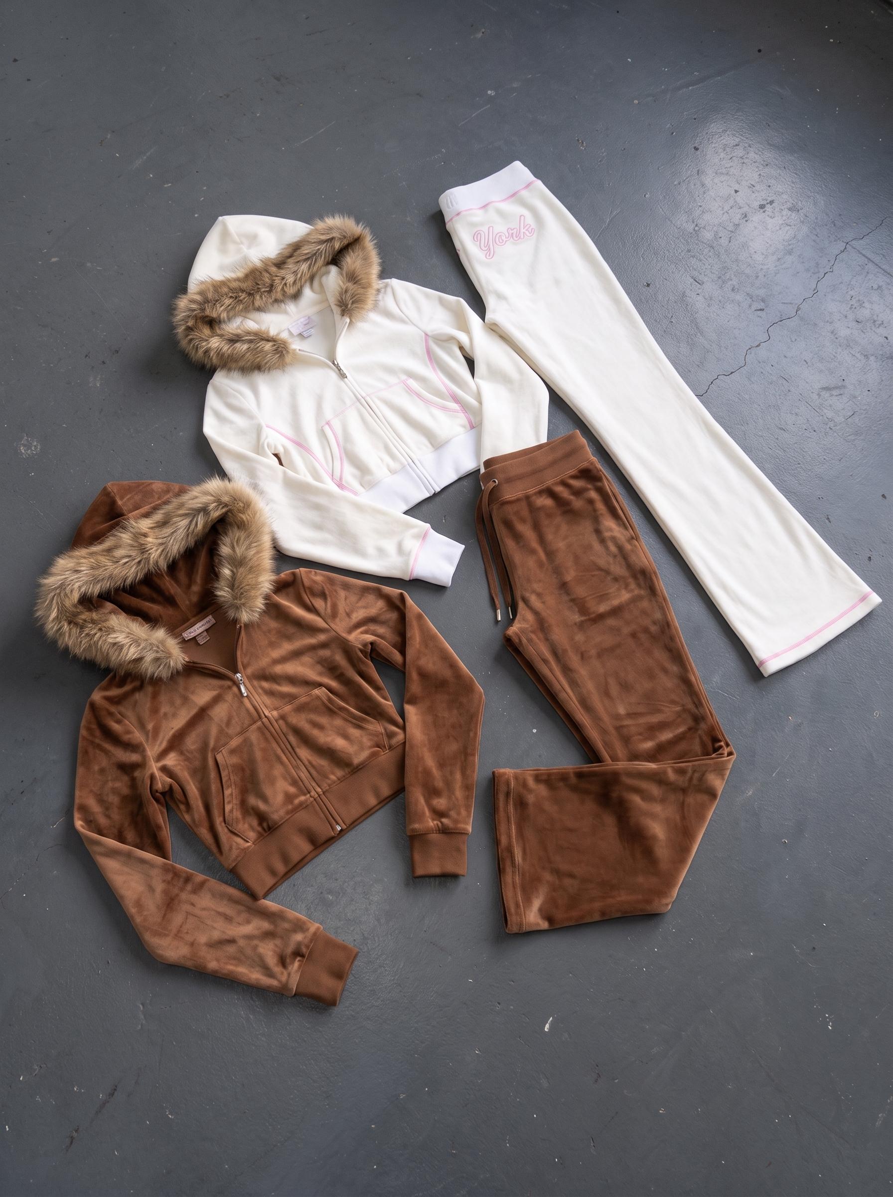 JellyGirly™ Luxe Faux Fur Hoodie Set