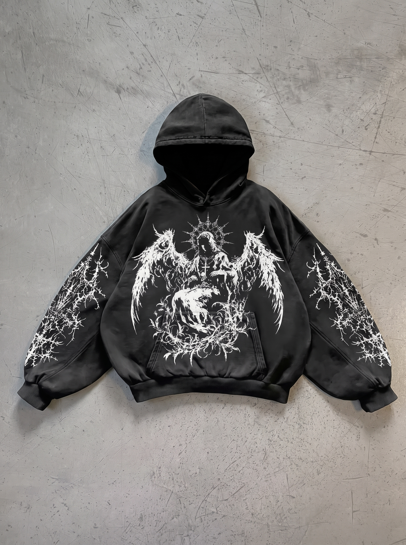 JellyGirly™ Vintage Wash Oversized Hoodie