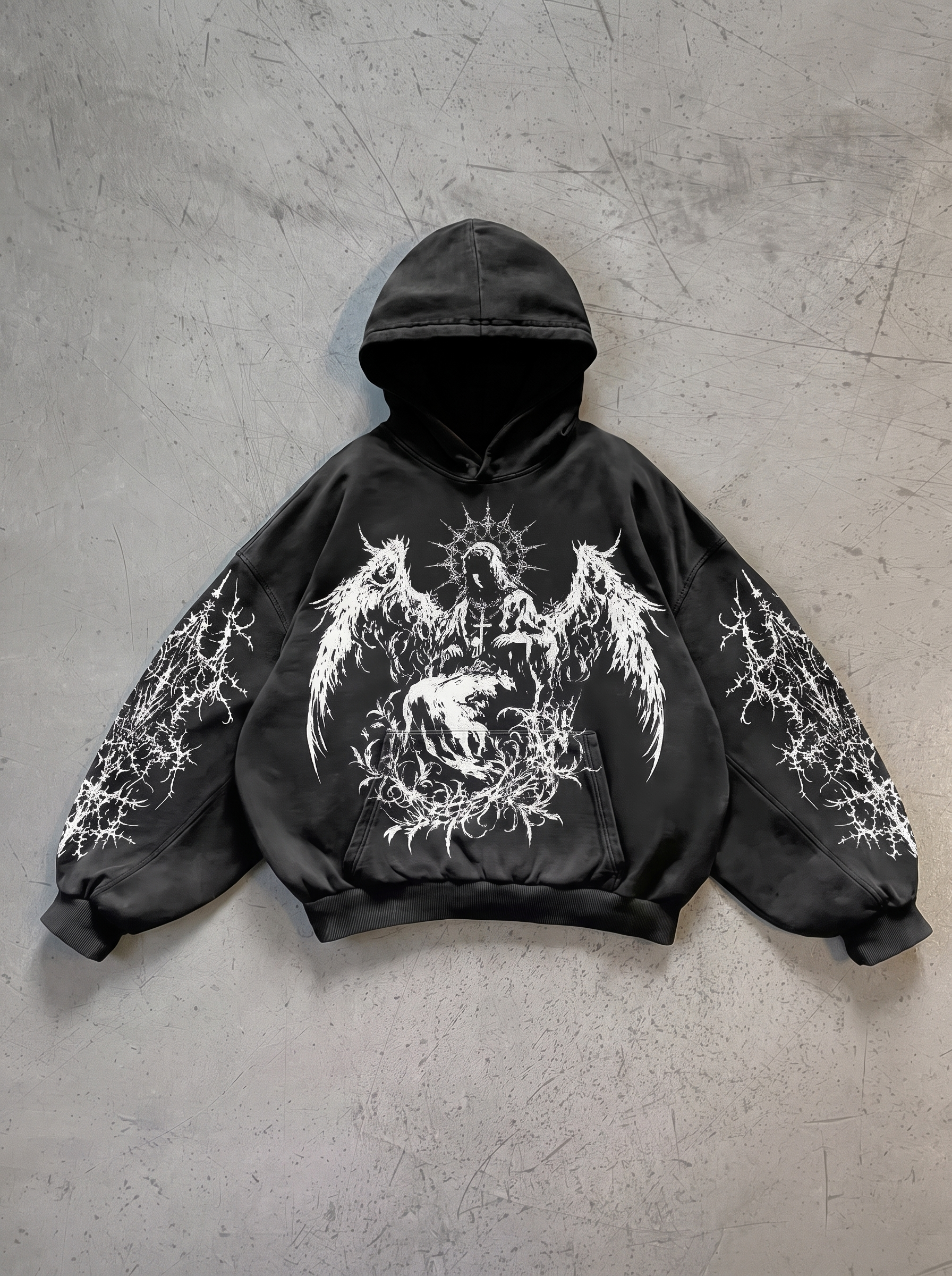 JellyGirly™ Vintage Wash Oversized Hoodie