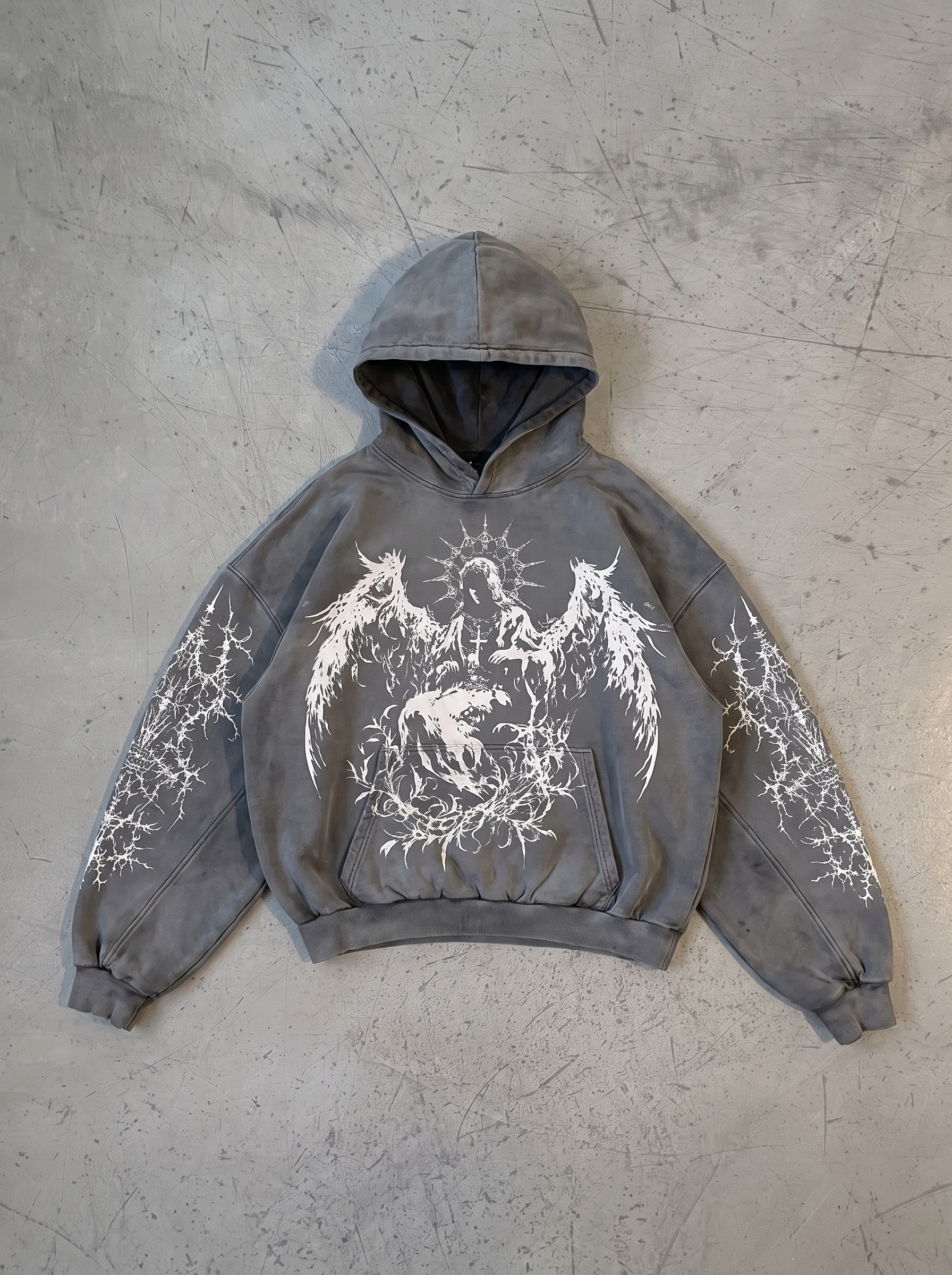 JellyGirly™ Vintage Wash Oversized Hoodie