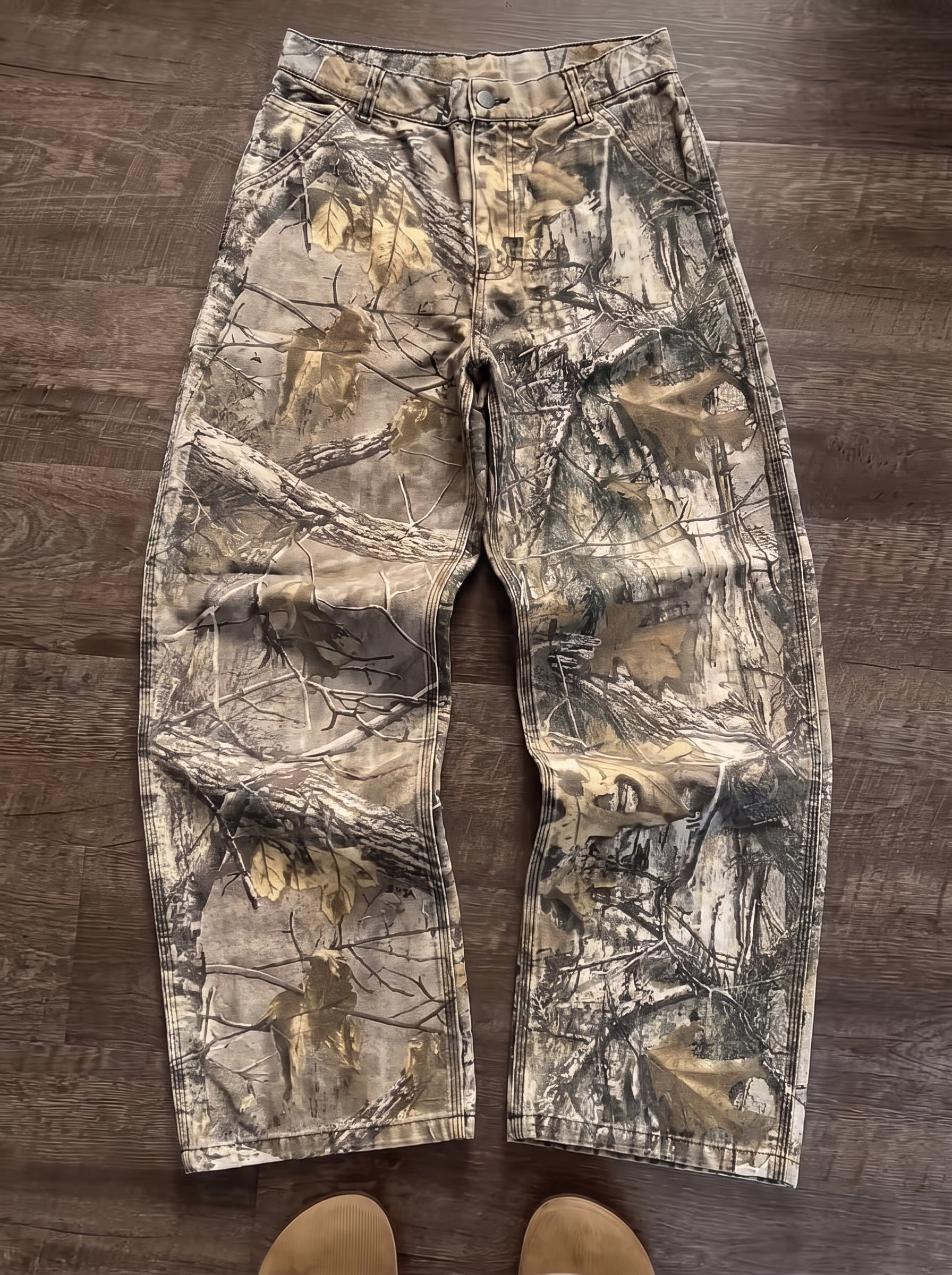 JellyGirly™ Vintage Camo Cargo Pants