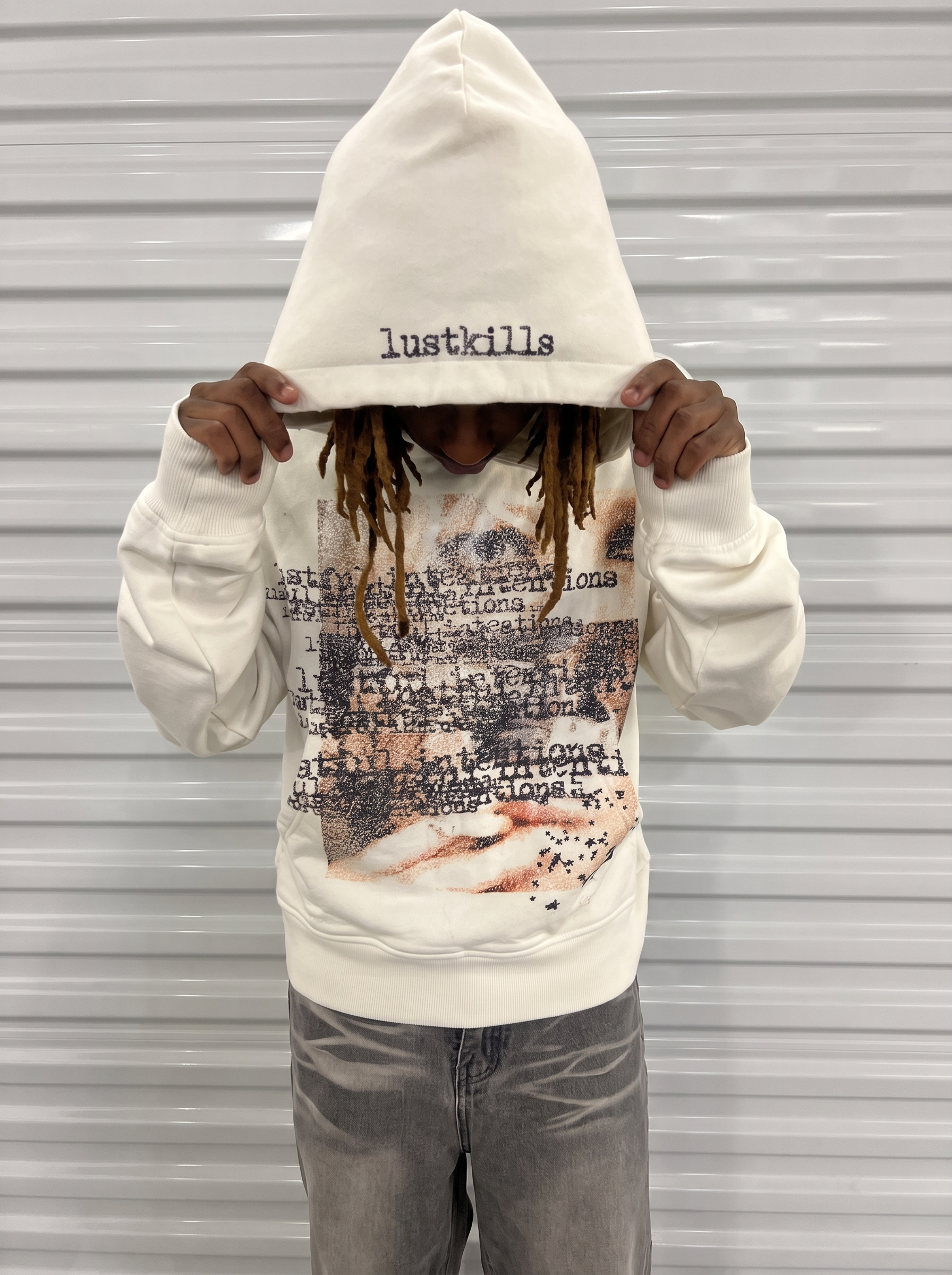 JellyGirly™ Y2K White Angel Words