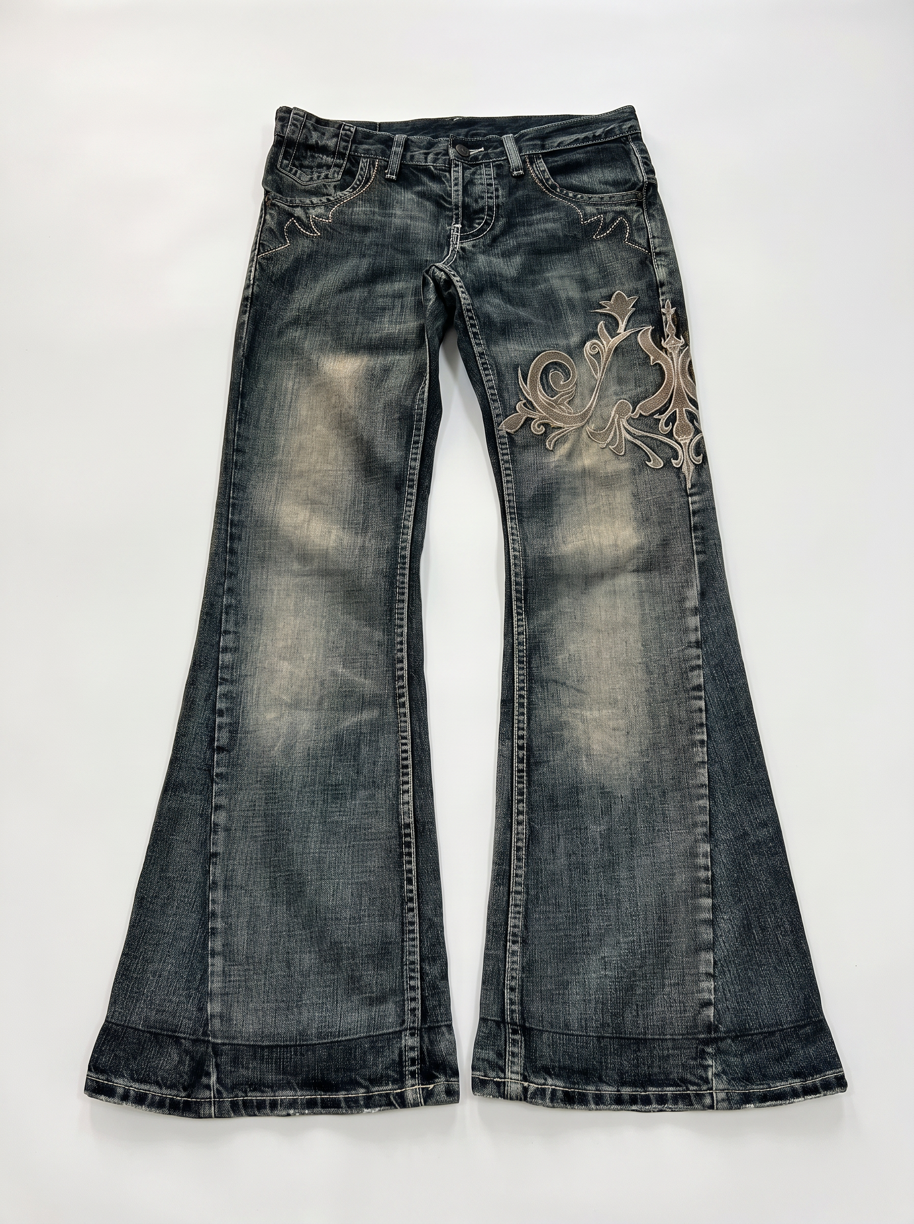 JellyGirly™ Y2K Embroidered Jeans