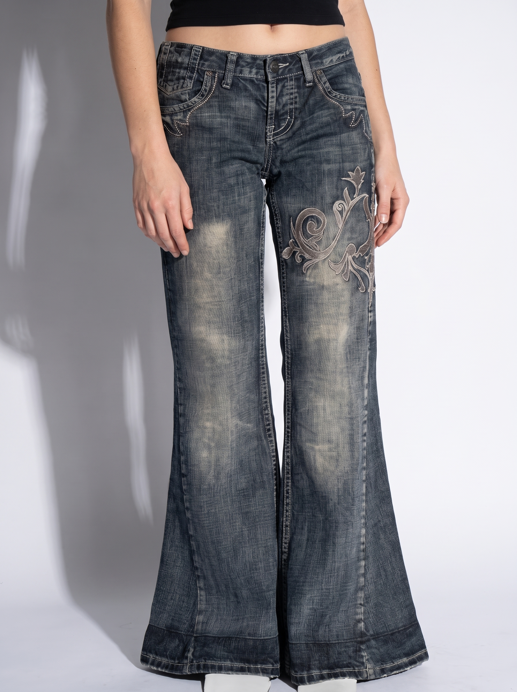 JellyGirly™ Y2K Embroidered Jeans
