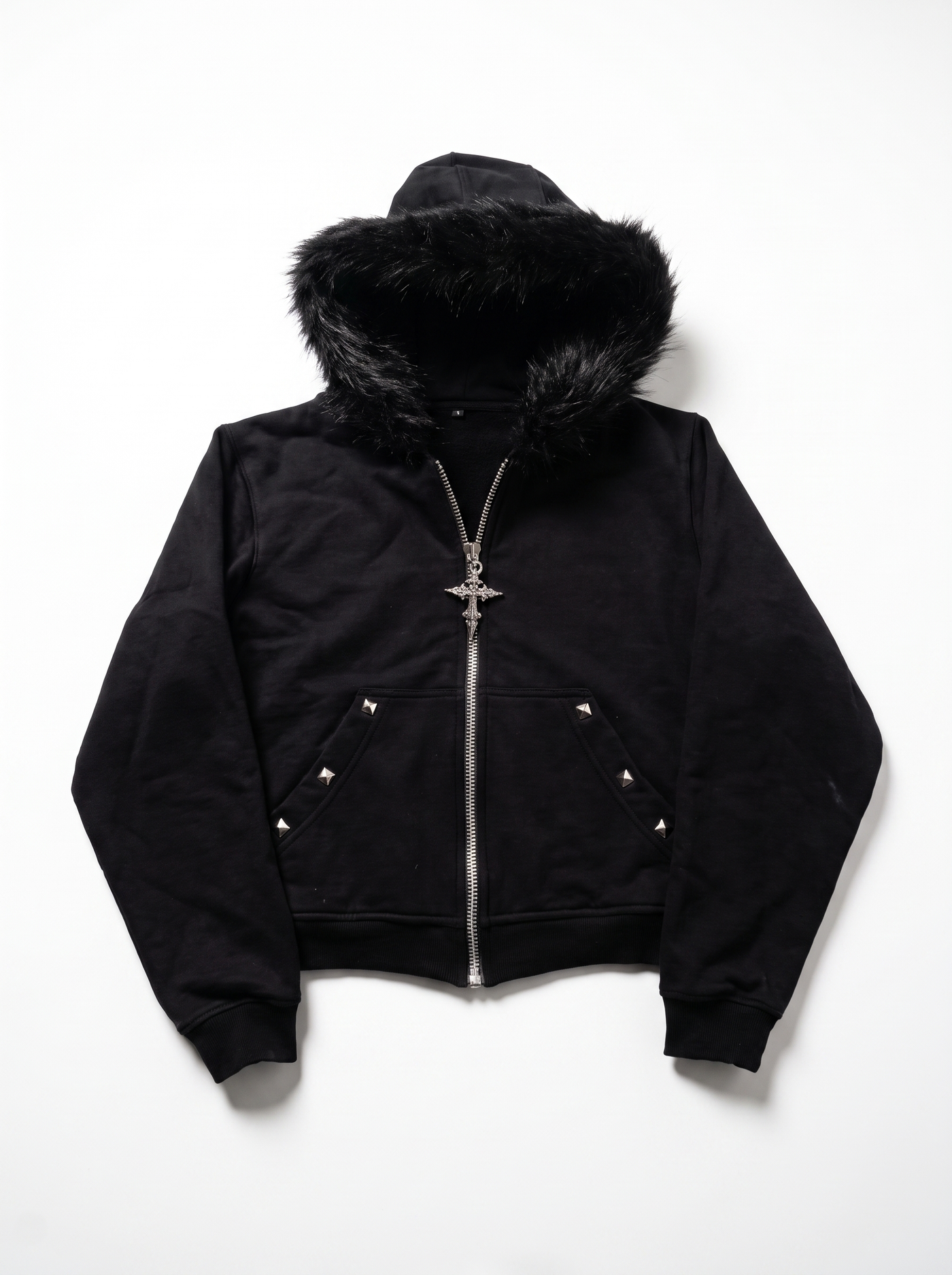 JellyGirly™ Midnight Fleece Zip Hoodie