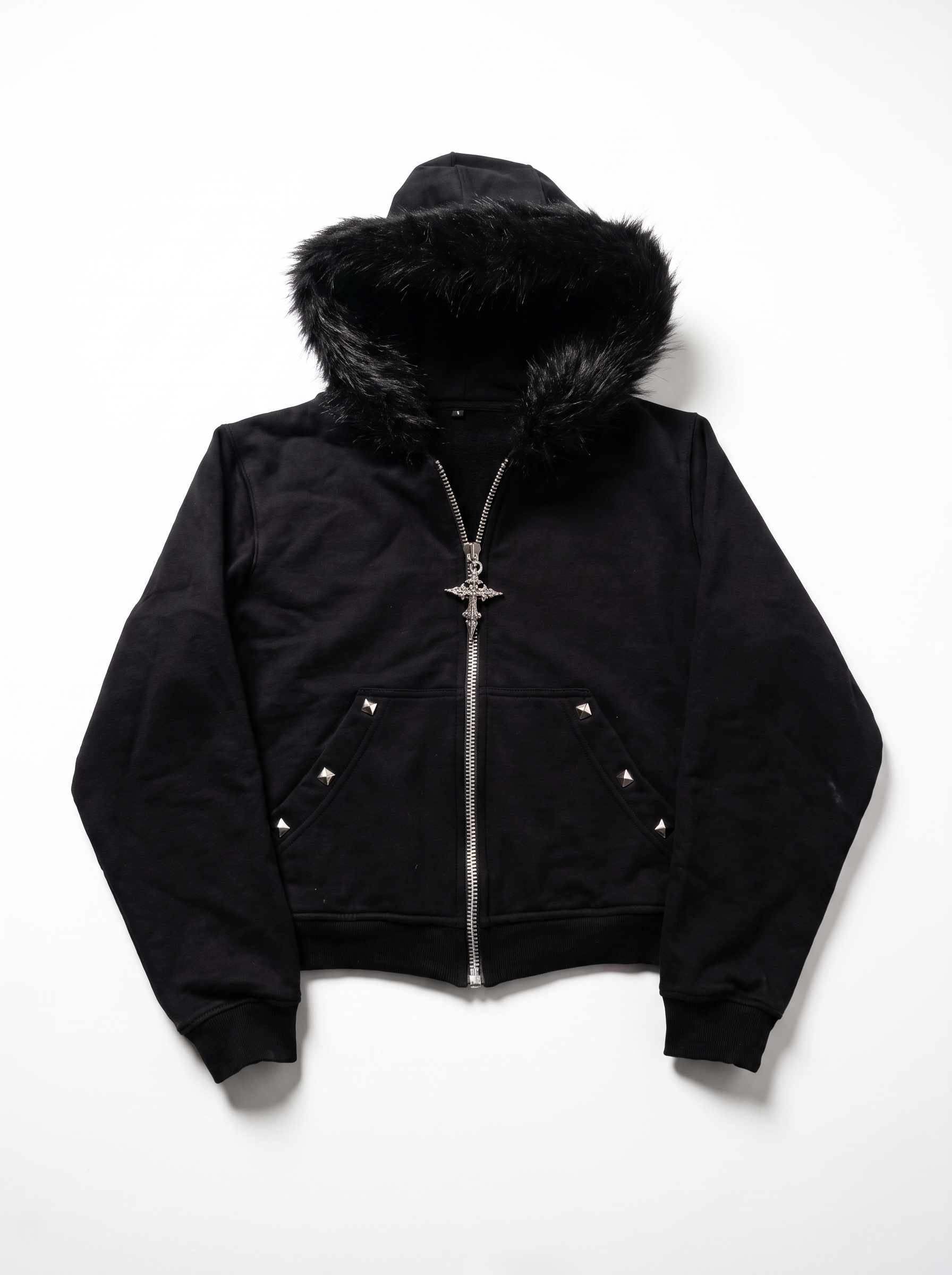 JellyGirly™ Midnight Fleece Zip Hoodie