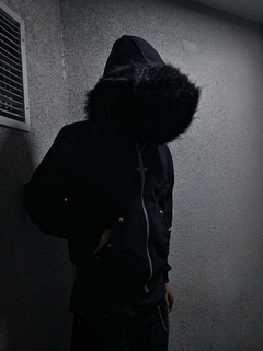 JellyGirly™ Midnight Fleece Zip Hoodie
