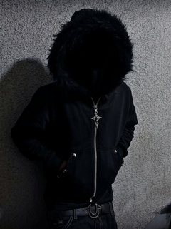 JellyGirly™ Midnight Fleece Zip Hoodie