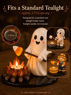 JellyGirly™ Spooky Firelight Candle Holder