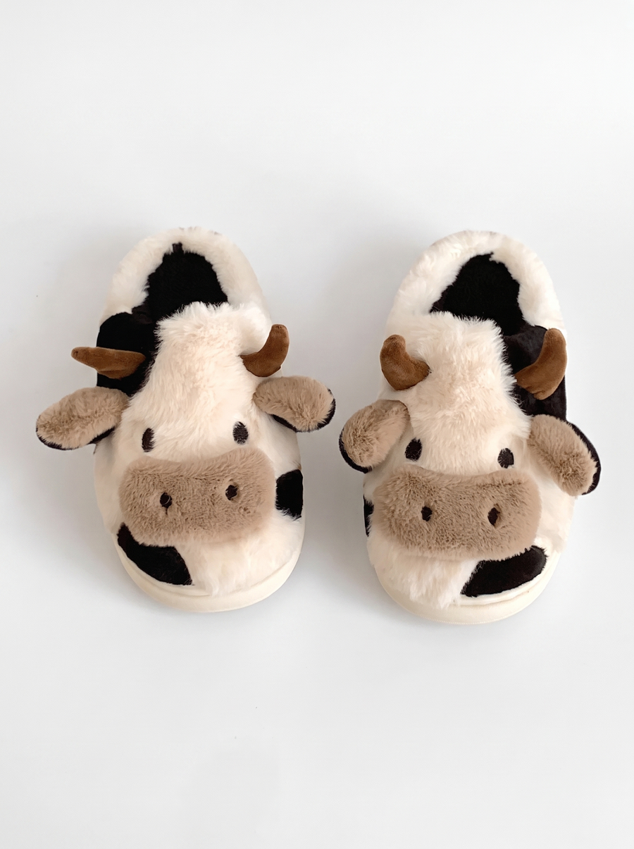 JellyGirly™ Cozy Cow Slippers
