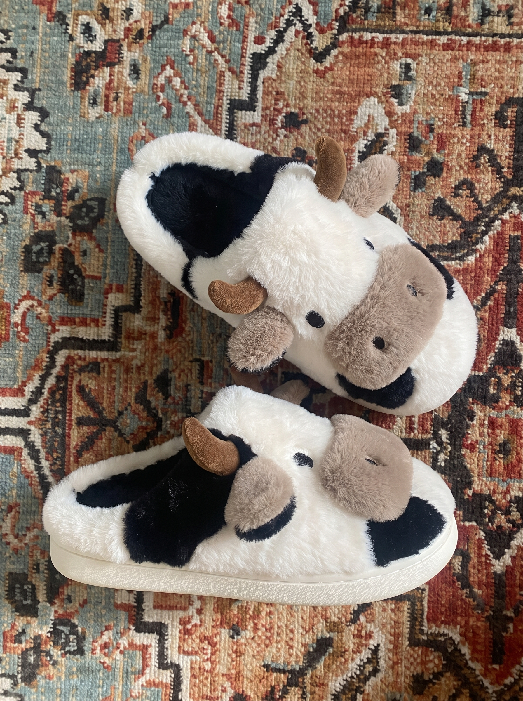 JellyGirly™ Cozy Cow Slippers