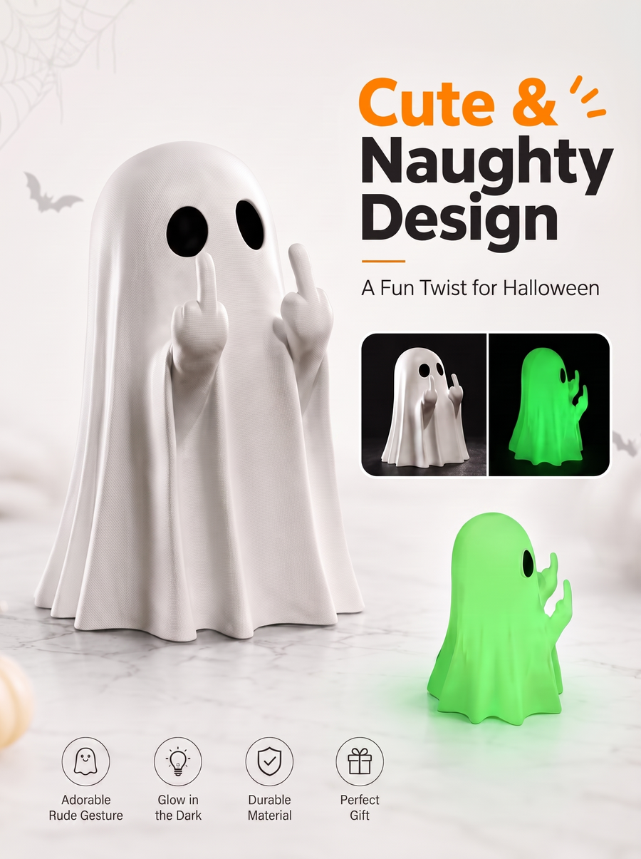 JellyGirly™ Sassy Ghost Figure