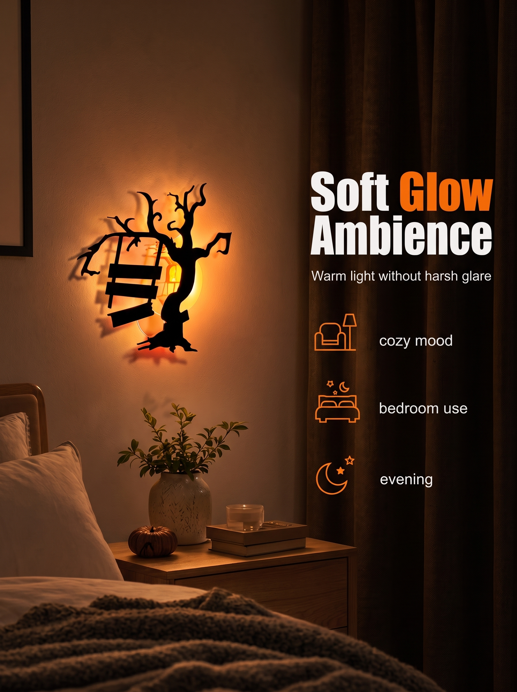 JellyGirly™ Spooky 3D Wall Stickers